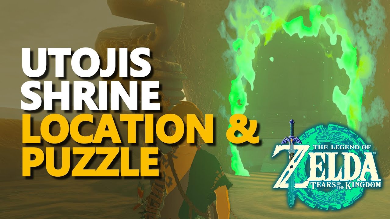 Utojis Shrine Zelda Tears of the Kingdom YouTube