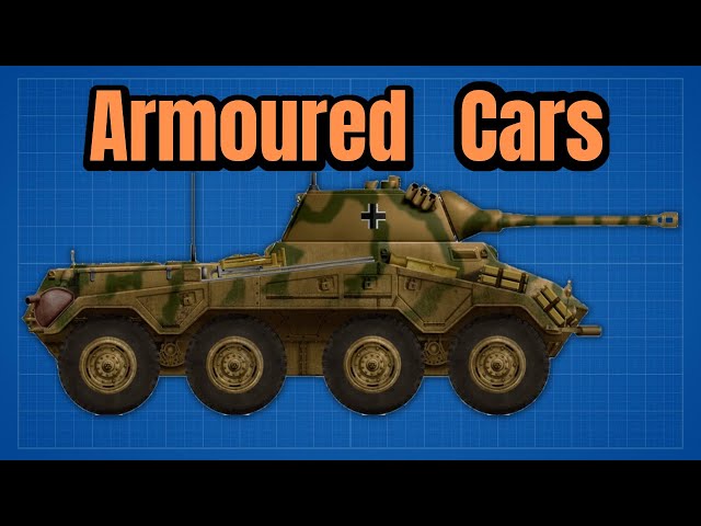 WWII German Heavy Armoured Cars - YouTube