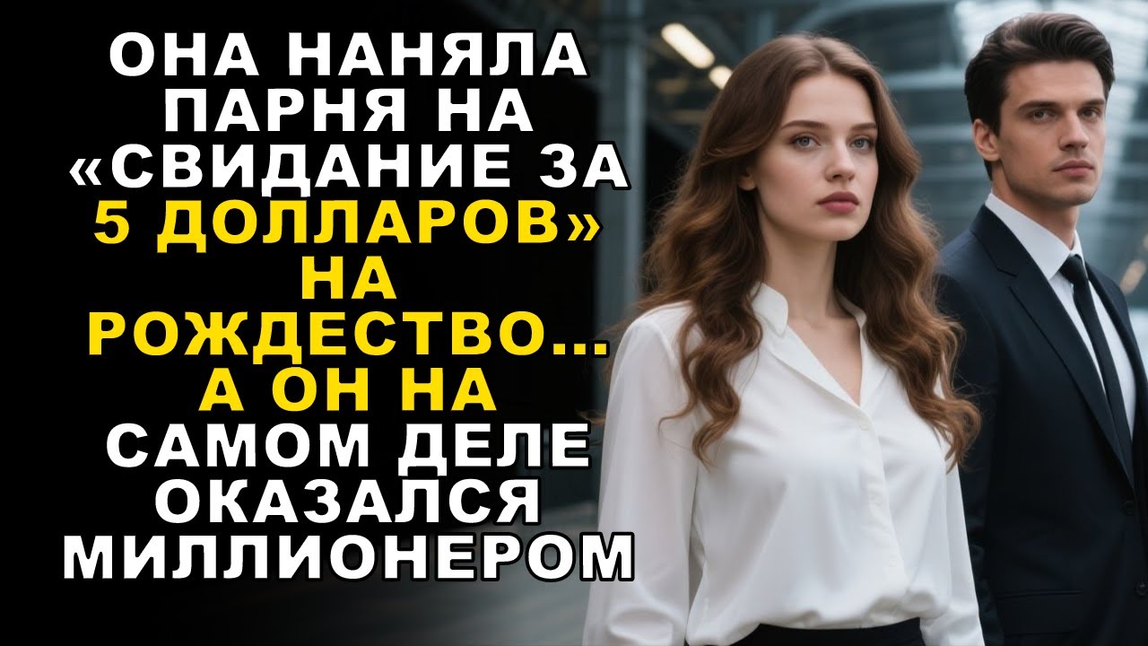 ОНА НАНЯЛА ПАРНЯ НА «СВИДАНИЕ ЗА 5 ДОЛЛАРОВ» НА РОЖДЕСТВО… А ОН НА САМОМ ДЕЛЕ ОКАЗАЛСЯ МИЛЛИОНЕРОМ