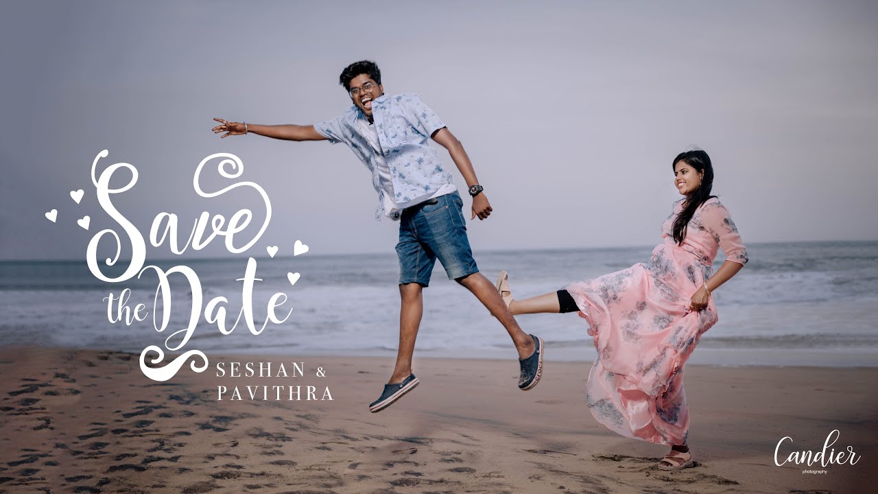 Funny Save The Date | Pavithra & Seshan | #Funny #Savethedate  #Candierphotography - Youtube