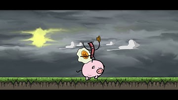 my 1st animation with adobe animate