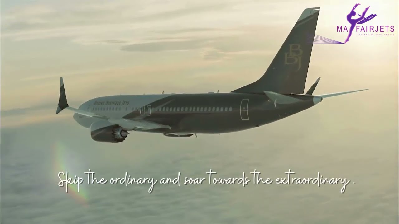 Will the BBJ be your chariot? Let Mayfair Jets be your passport to limitless possibilities.