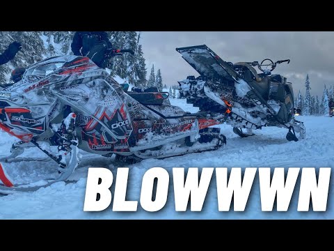 LOST FILES EP 4, SKIDOO ZX Chassis powder sled QUEBEC trip - YouTube