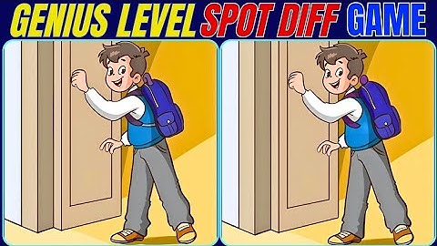[Spot the difference] Genius level spot the difference game || #spotthedifference #findthedifference