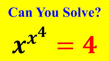 A Nice Exponential Equation | Can you solve this? | A Nice Algebra Simplification Problem