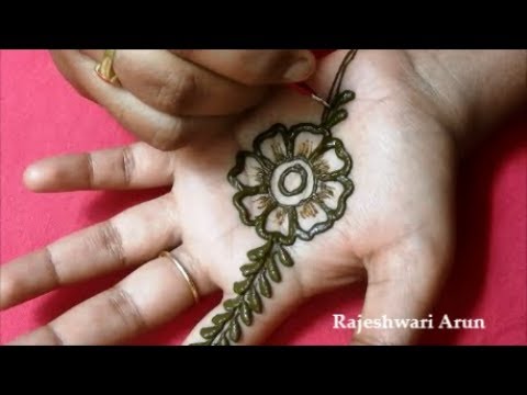 Simple Easy Mehndi Design For Hands 2018 New Latest Henna Mehndi