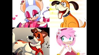 Random Characters {Amy, Rouge, Duck Hunt, and Dodger} - A Dream Is A Wish Your Heart Makes (NC)