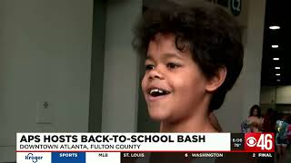 CBS46: Hundreds of families served at APS Back To School Bash