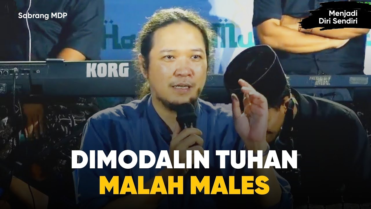Mas Sabrang MDP - Jangan Kayak anak kecil, udah dimodalin tuhan malah males #sabrangterbaru #sabrang