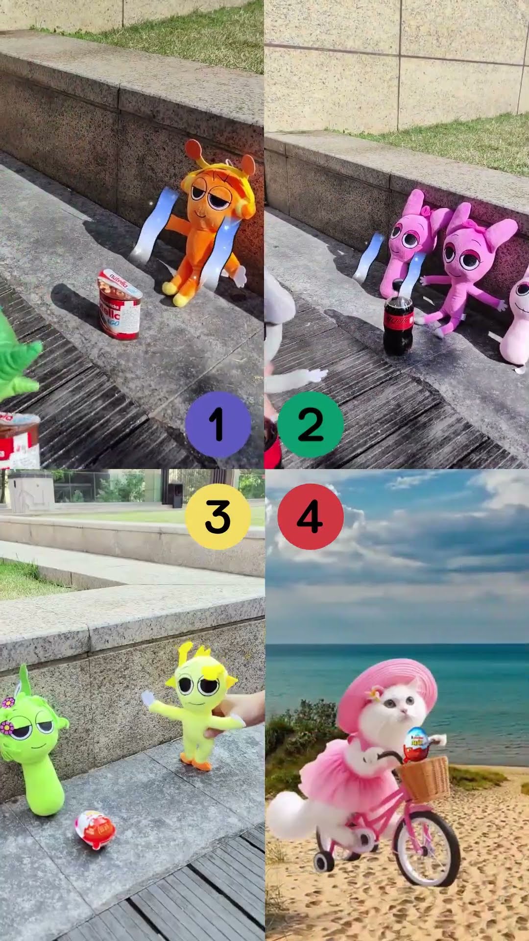 taking away candies collection
