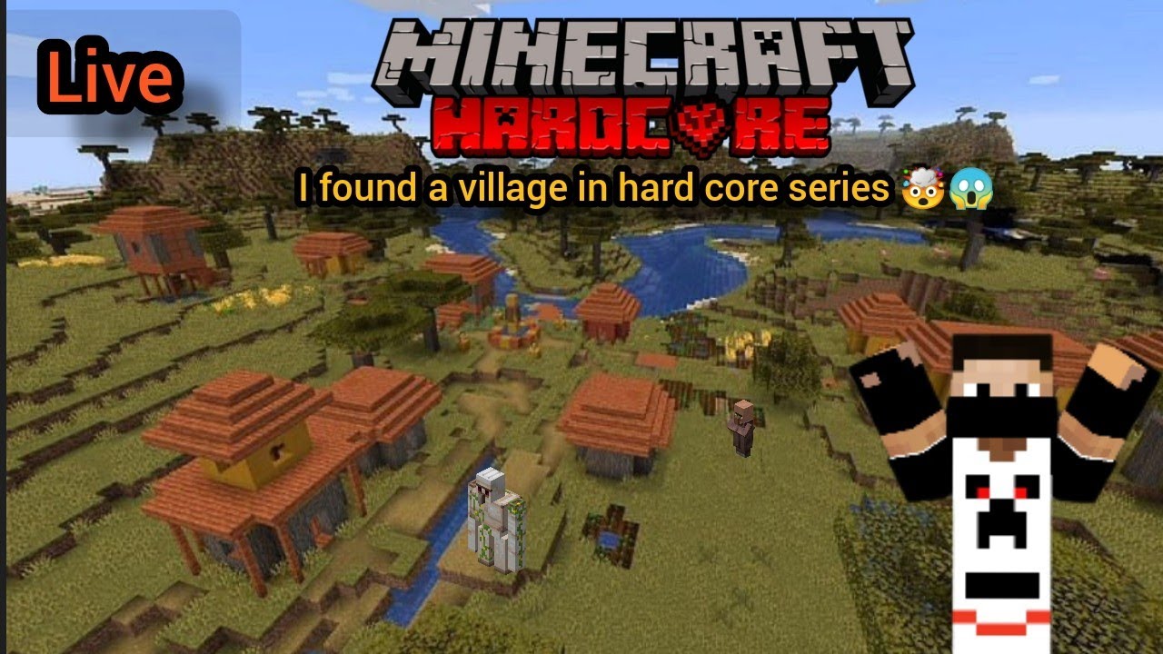 I found a village in Minecraft hard core series😱🤯 || part 2 - YouTube