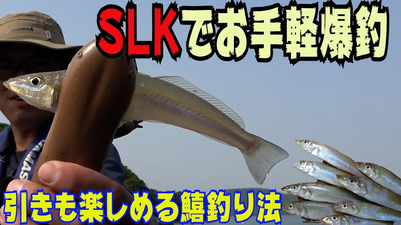 ちょい投げアジングロッドで鱚釣りが爆釣 引きもアタリも感じやすいslk スーパーライトキス釣り で連発 Youtube