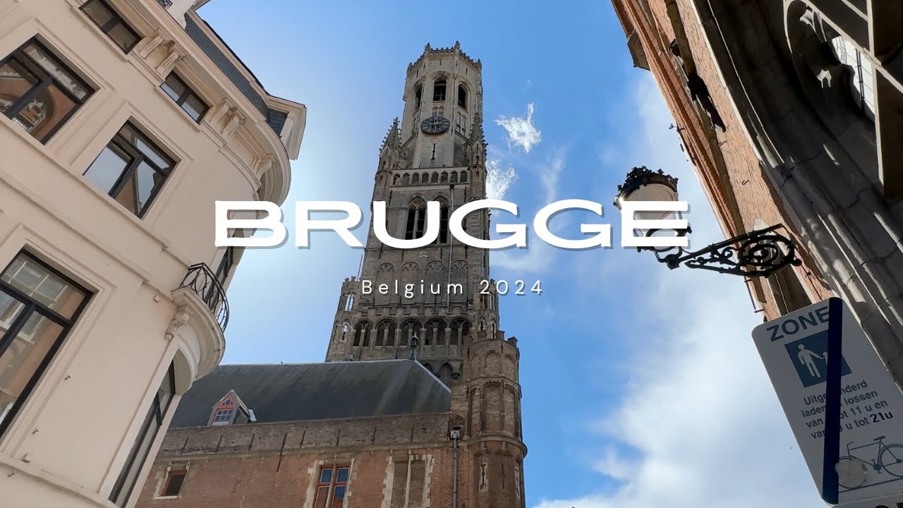 Brugge, Belgium [4K] HDR Walking Tour 👣 - YouTube