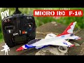 DIY RC Micro F-16 [FREE PLANS]