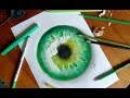 How to draw a hyper-realistic eye || Tutorial timelapse