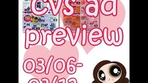 cvs ad preview for 03/06/22 - 03/12/22