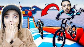 DÜNYANIN EN ZOR BİSİKLET PARKURU !! 😱 Descenders: BikeOut screenshot 2