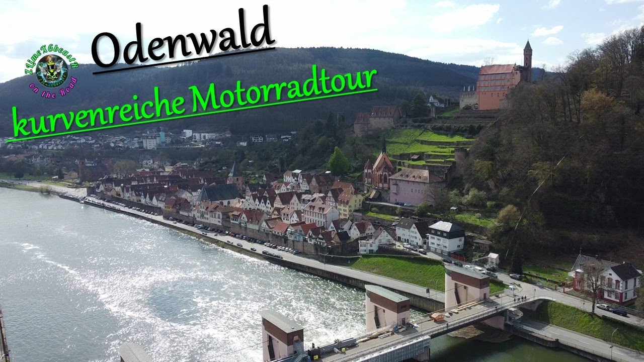 🌍Idyllische Motorradtour im Odenwald ( Gorxheimertal, Mossautal) Bikerherz was willst du mehr👌✌️