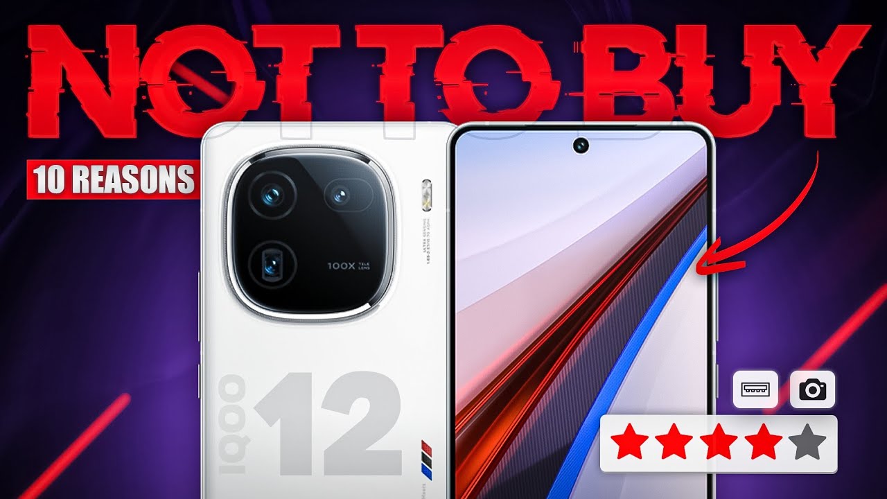 10 Reasons Not to Buy iQOO 12 in 2025 | Watch Before You Buy 🔥 #iqoo13