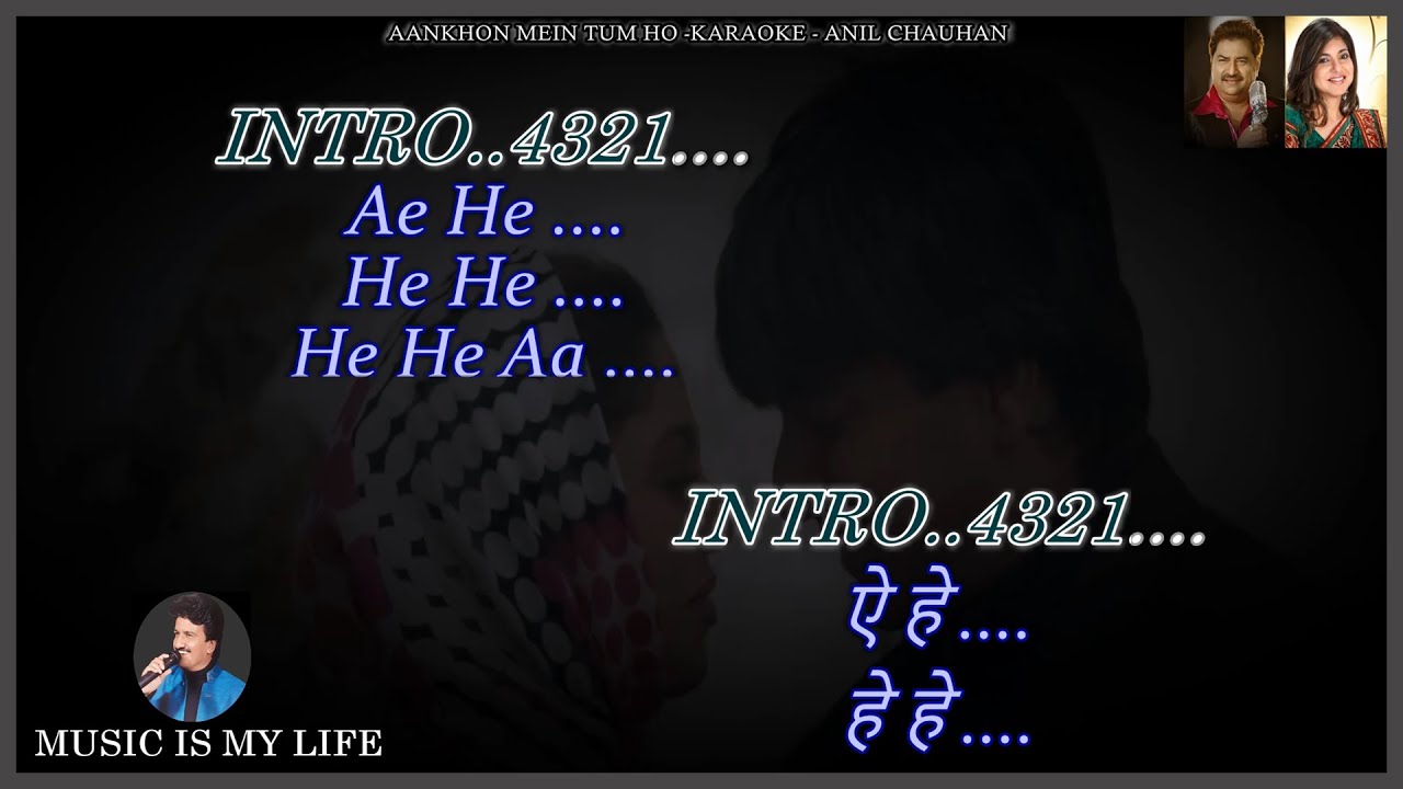 Aankhon Mein Tum Ho Karaoke 𝔽𝕠𝕣 𝕄𝕒𝕝𝕖 With Scrolling Lyrics Eng. & हिंदी Aankhon Mein Tum Ho Karaoke 𝔽𝕠𝕣 𝕄𝕒𝕝𝕖 With Scrolling Lyrics Eng. & हिंदी