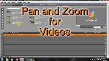006 Pinnacle 15 How to Use Pan And Zoom for Video  vcoflw tutorials