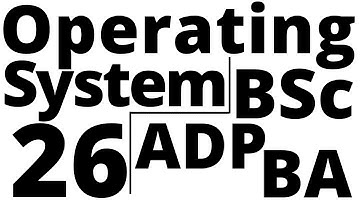 Operating System Part 26 | Memory Allocation Methods Multiple Variable Partition Allocation Scheme