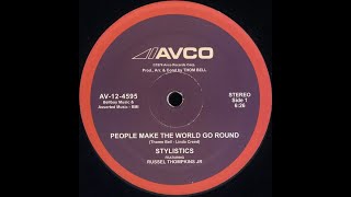THE STYLISTICS: PEOPLE MAKE THE WORLD GO ROUND [Lyrics Included] 11-6-1971. (HD HQ 1080p).
