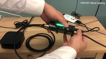 How to install HDFury X4 ambient in 4k TV mode