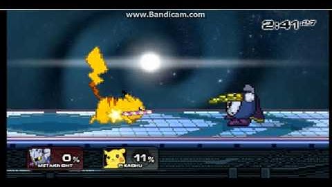 SSF2 Meta Knight vs Pikachu