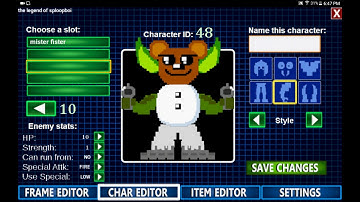 8Bit RPG Creator ep 1 - BATTLING IRRADIATED DAFFY DUCK?