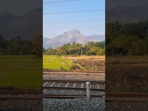 Train Journey through Western ghat #indianrailways #travel #journey #shorts