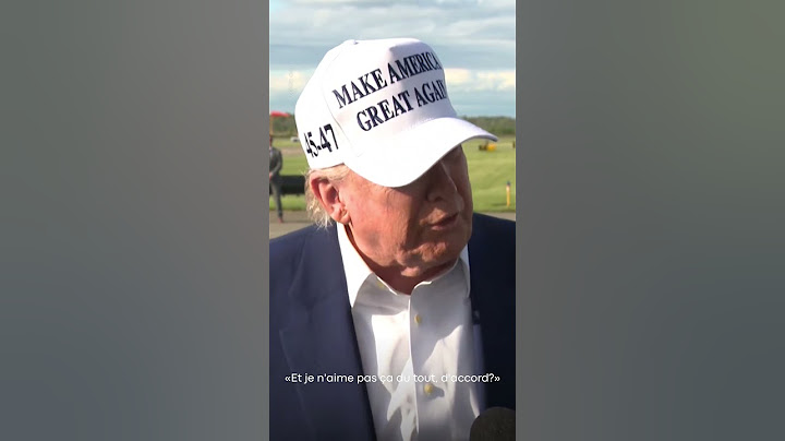 «Je n’aime pas ça du tout»: Donald Trump exprime sa frustration à l'égard de Vladimir Poutine