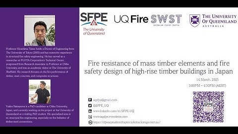 Fire resistance of mass timber elements and fire safety design of high-rise timber buildings