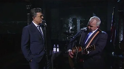 Stephen Colbert and John Prine perform 'That's the...