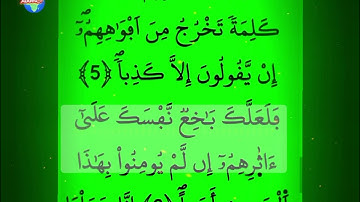 سورة الكهف : الآيات من 1 إلى 10 برواية ورش