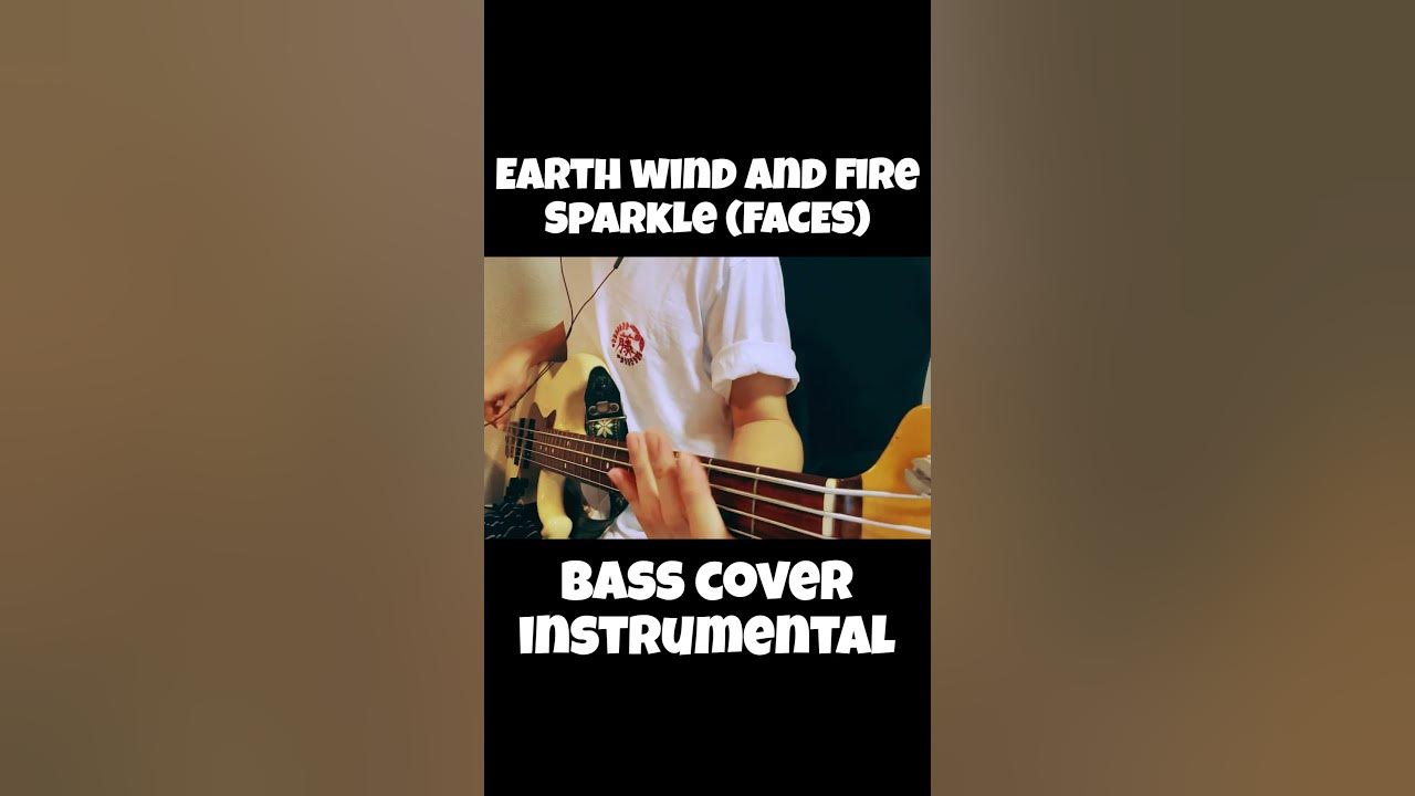 Earth Wind & Fire - Sparkle  - Bass Cover - instrumental (ベースカバー) #short