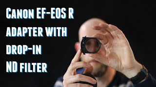 Canon EF RF drop in ND filter Adapter