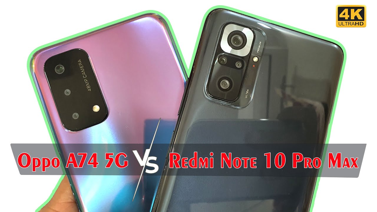 Redmi Note 10 Vs Oppo A74