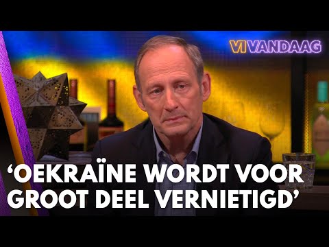 Oud-commandant Mart de Kruif: 'Oekrane gaat voor een groot deel vernietigd worden' | VI VANDAAG
