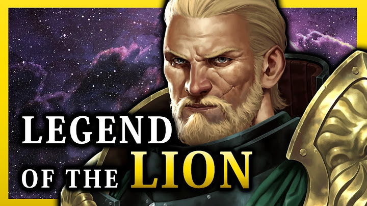 The ENTIRE Story of Primarch Lion El'Jonson | Warhammer 40k Lore For Sleep 