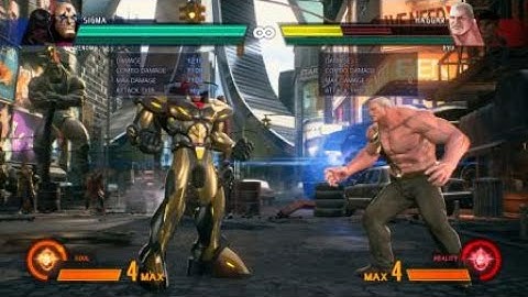 MARVEL VS. CAPCOM: INFINITE sigma and Venom combo 4