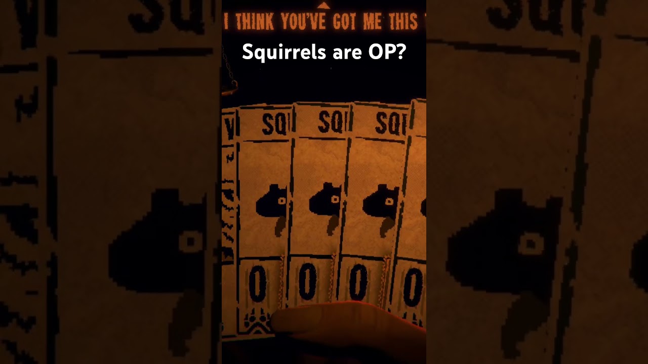 HOW?! ITS JUST A SQUIRREL! 