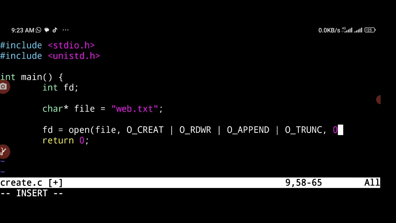 how to create empty file in C programming language - YouTube