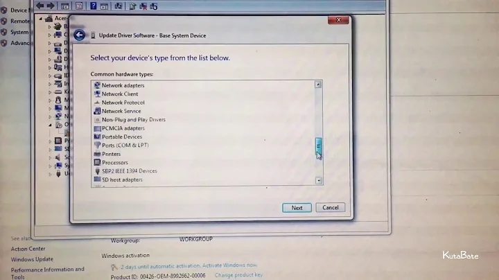 How To Fix Base system device driver windows 7