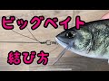 簡単！早い！ビッグベイト、マグナムクランクの結び方