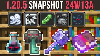 Minecraft 1.20.5 Snapshot 24W13A | New Enchantments, Potions \& Ominous Loot!