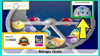 Bingo Quiz Answer 100 %score |VIDEOFACTS screenshot 4