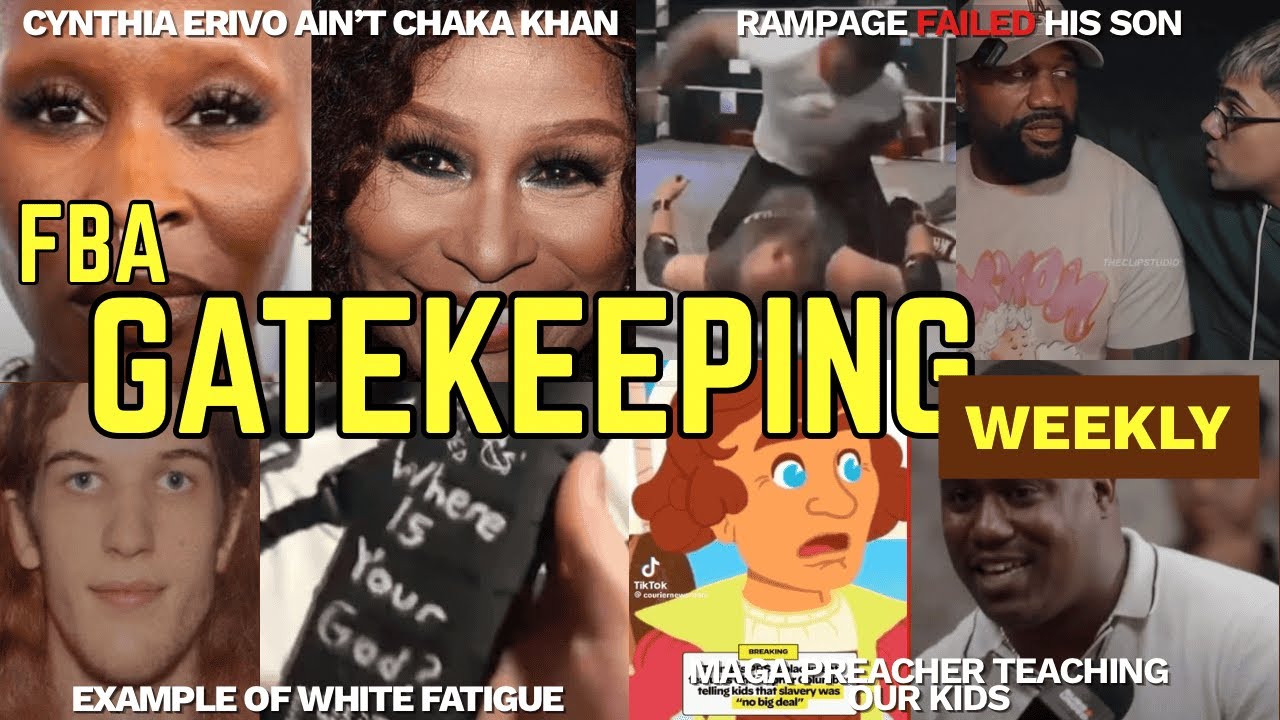 FBA Gatekeeping Weekly | Erivo as Chaka Khan, Rampage & Raja’s Downfall, White Fatigue, & Pastor Out