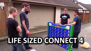 "Up 4 It" Life Sized Connect Four - High Stakes Competition