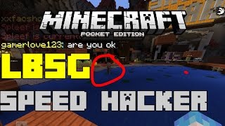 Minecraft PE - LBSG | Speed Hacker Sighting!!! w/ JSR_Gaming_xYT